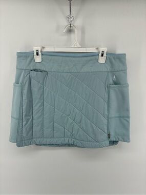Smartwool Light Blue Quilted Performance Skirt - Women